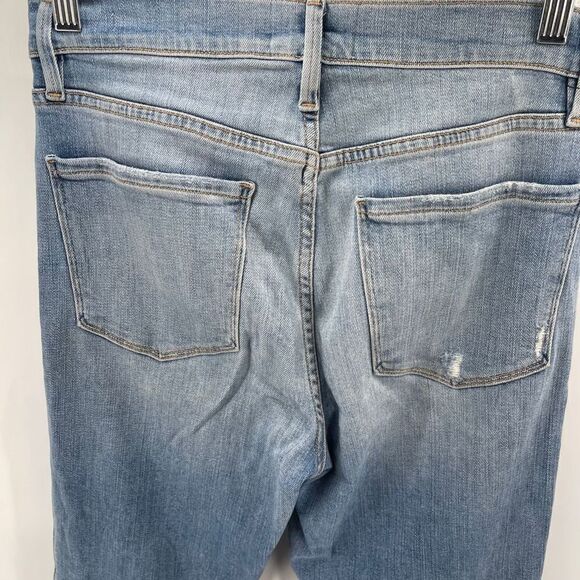 FRAME Denim Le Sylvie Slender Straight jeans light wash 27 - Picture 9 of 15